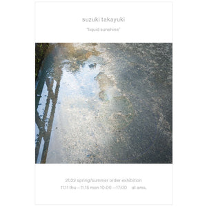 suzuki takayuki 2022 Spring_summer 先行受注会について