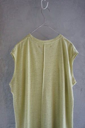 suzuki takayuki / linen tank top