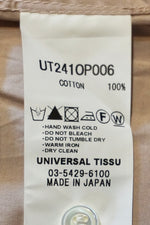 UNIVERSAL TISSU / ナチュラルタイプライター ショートポンチョSH