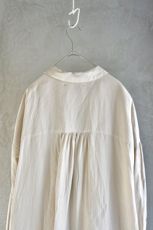 IKKUNA / drawstring shirt dress