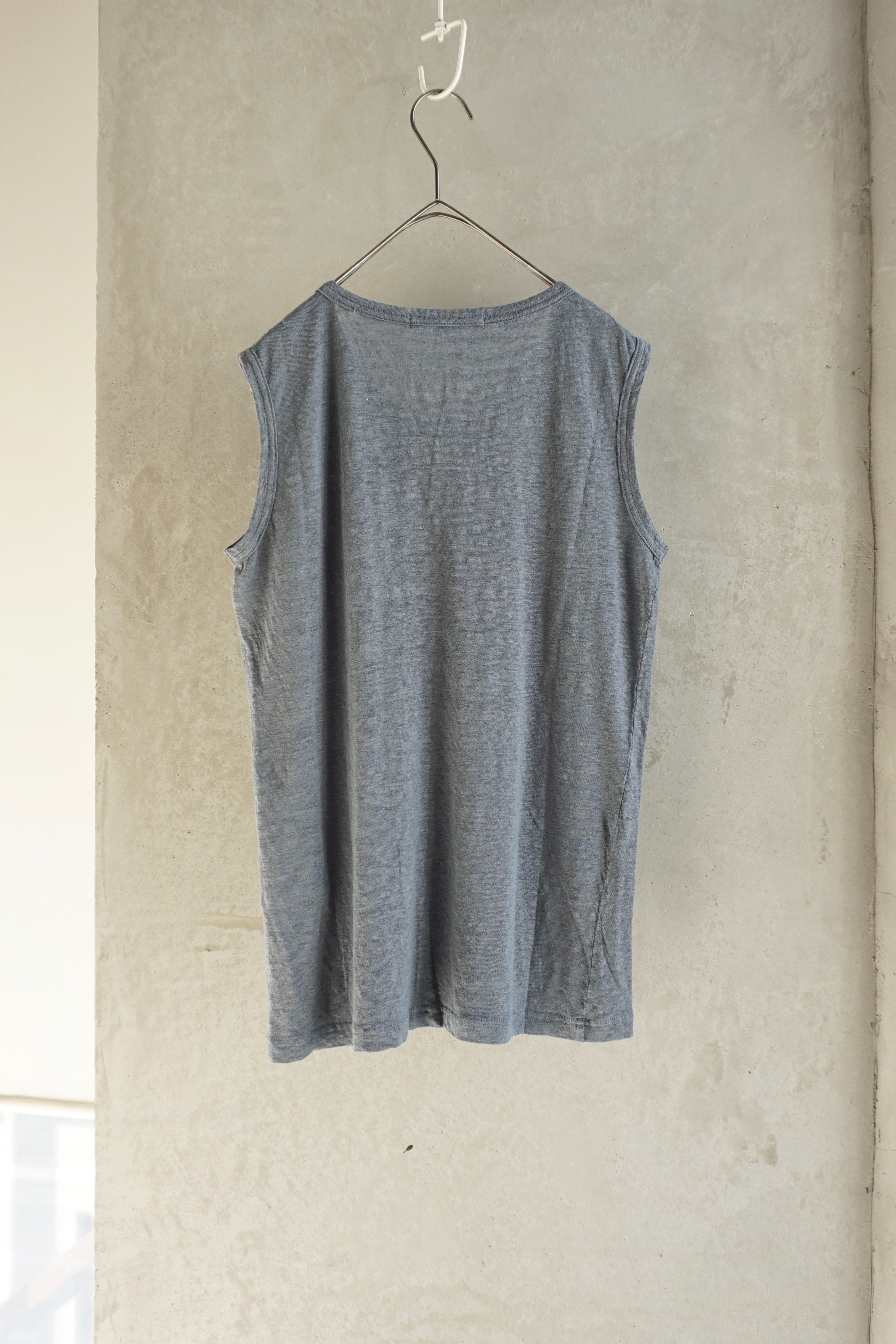 Vlas Blomme / Tight Tension Linen 天竺 タンクトップ