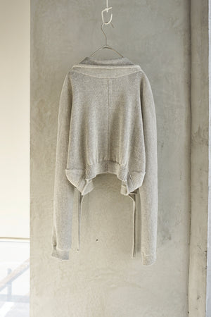 Vlas Blomme / Cotton Linen Plating 2wayケープ