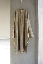 Re arrival!! Vlas Blomme / Washed 60/1 Line カフタンロングシャツ