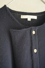 Vlas Blomme / French Merino Wool 前開きラップカーディガン
