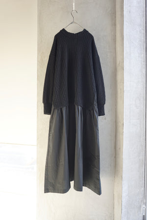UNIVERSAL SEVEN / ケーブルJQコンボ ロングOP（クロ×クロ）