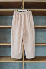 qiri / sashiko jacquard gather pants（ピンク）