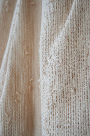 qiri / sashiko jacquard gather pants（ピンク）