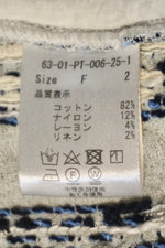 qiri / mix yarn jacquard gather pants（ミント）