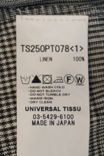 TISSU / グレンチェック ストレートPT