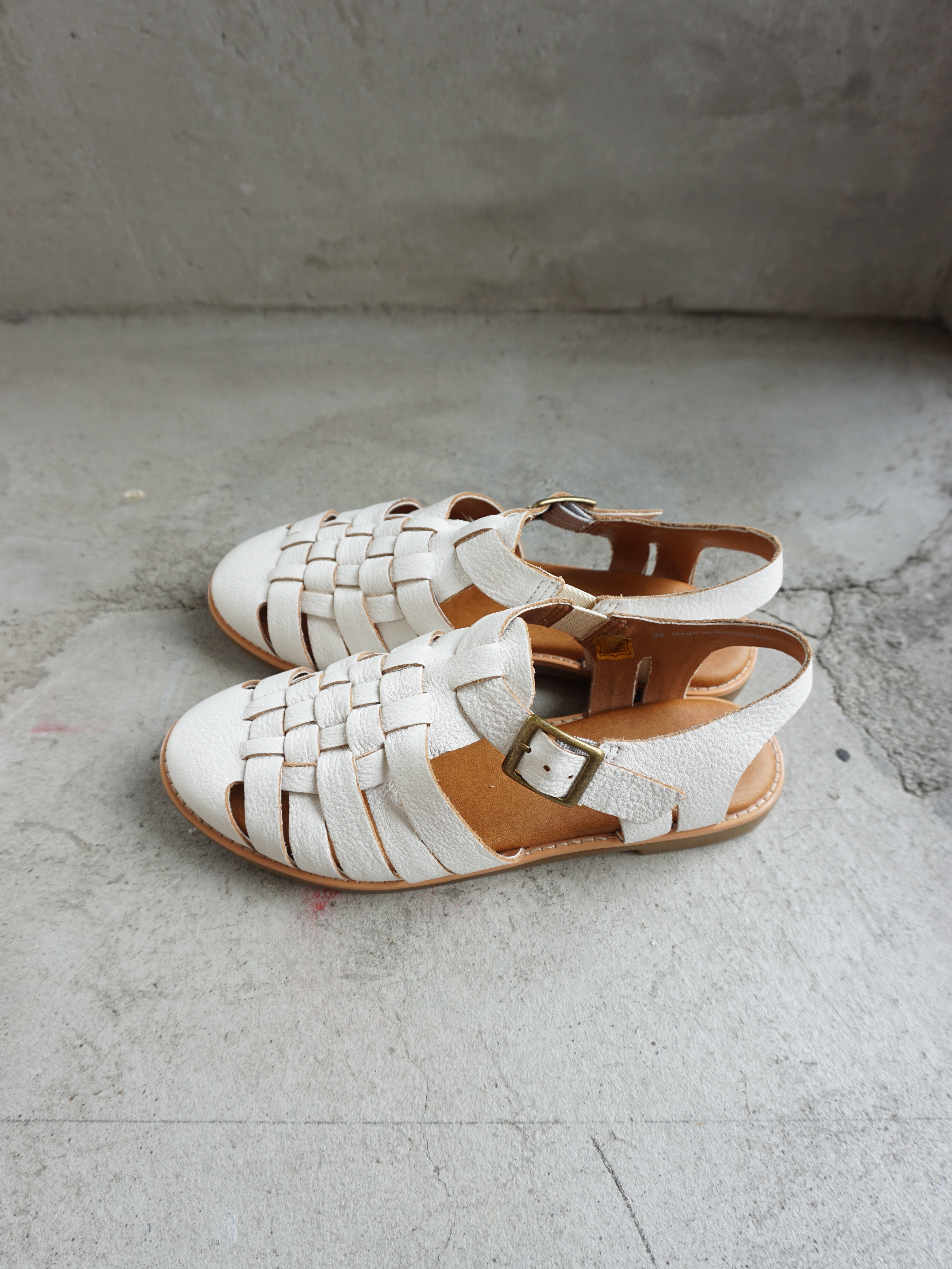 minan polku / gurkha sandals（WHITE）
