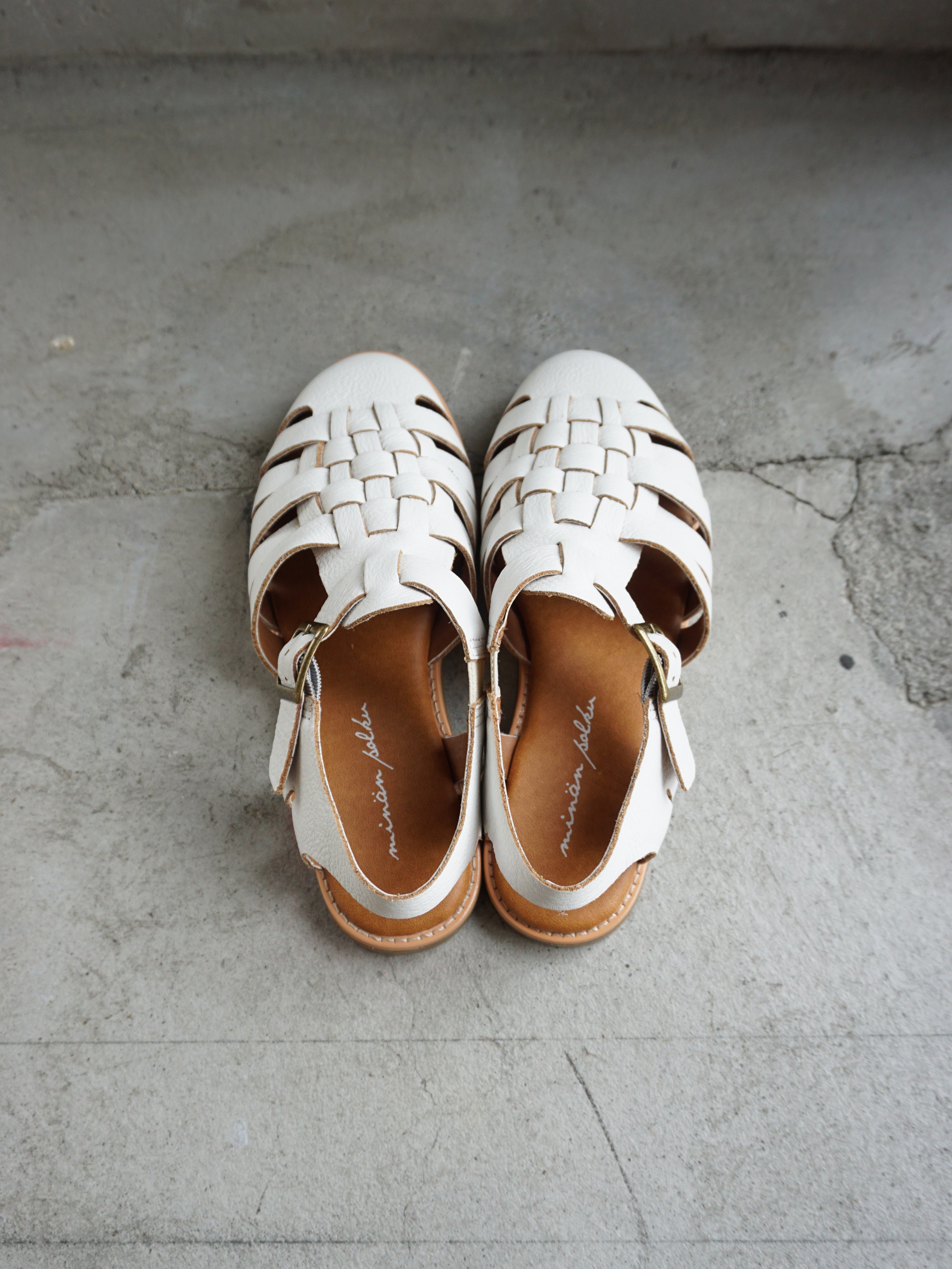 minan polku / gurkha sandals（WHITE）