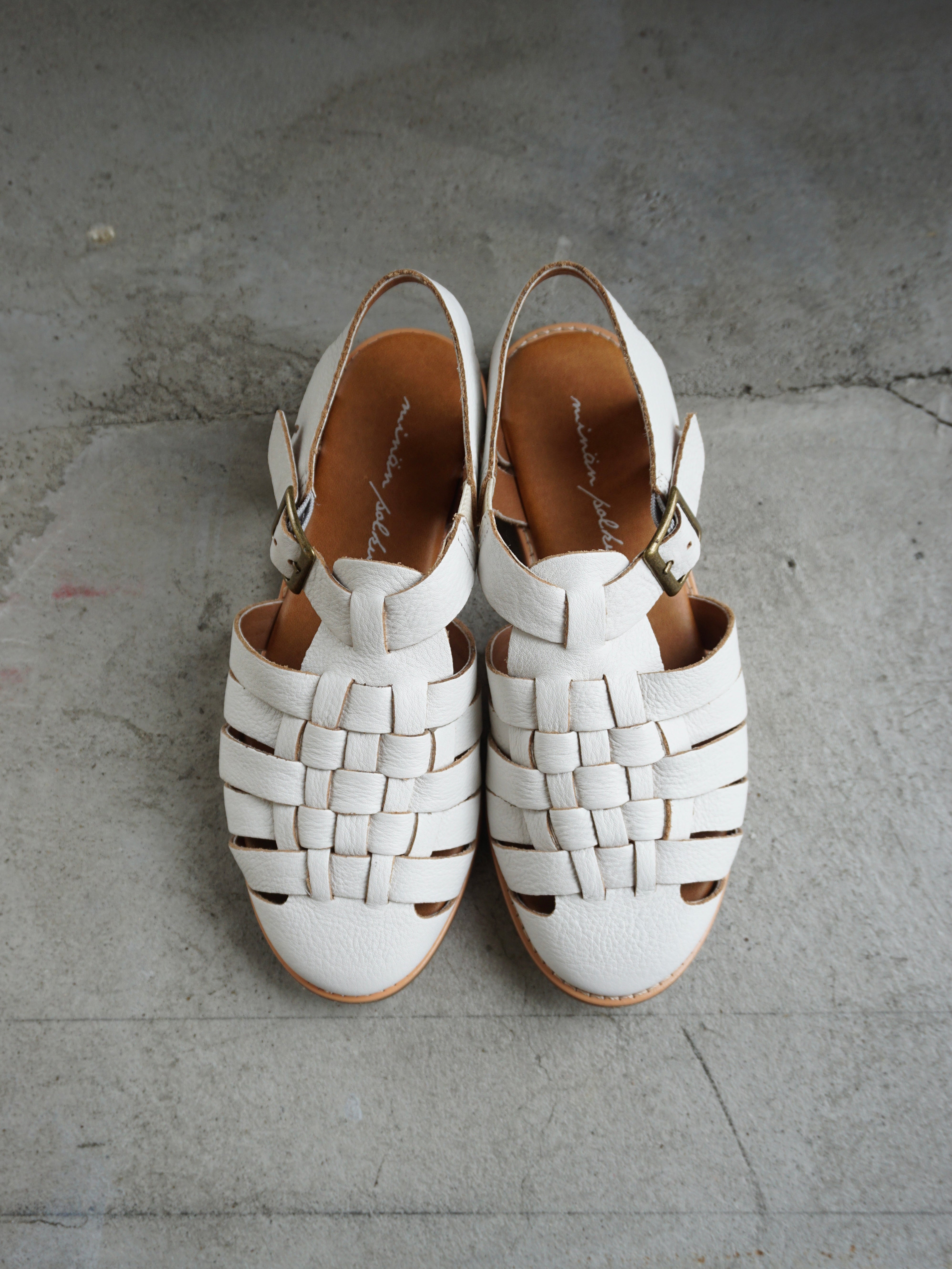 minan polku / gurkha sandals（WHITE）