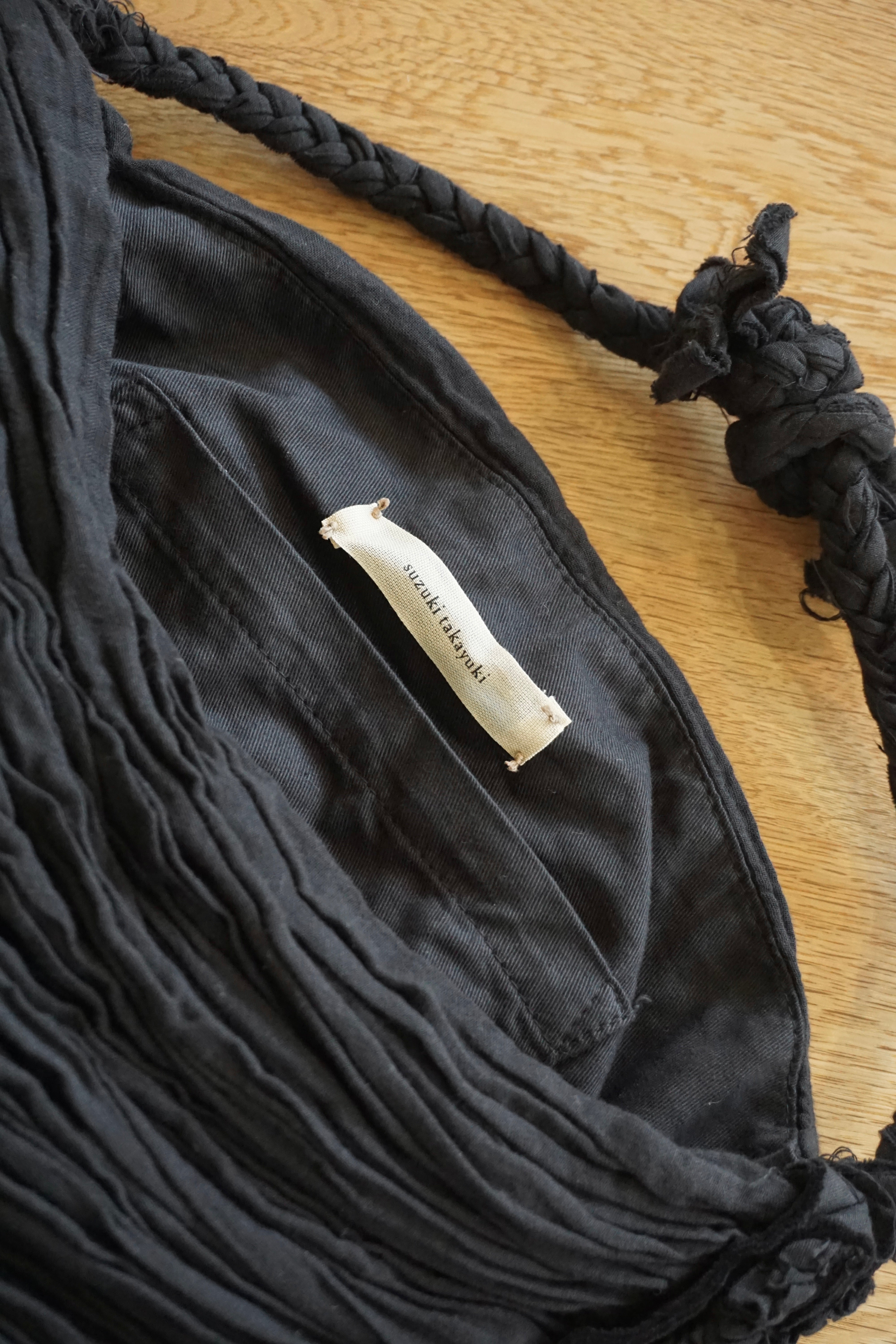 suzuki takayuki / gather bag（black）