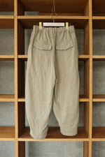 suzuki takayuki / farmer's wide pants（bay leaf）