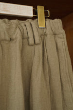 suzuki takayuki / farmer's wide pants（bay leaf）