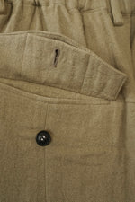 suzuki takayuki / farmer's wide pants（bay leaf）