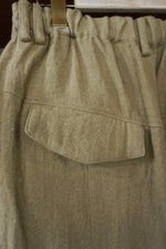 suzuki takayuki / farmer's wide pants（bay leaf）