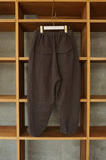 suzuki takayuki / farmer's wide pants（van dyck brown）