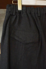 suzuki takayuki / farmer's wide pants（black）