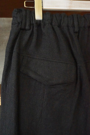 suzuki takayuki / farmer's wide pants（black）