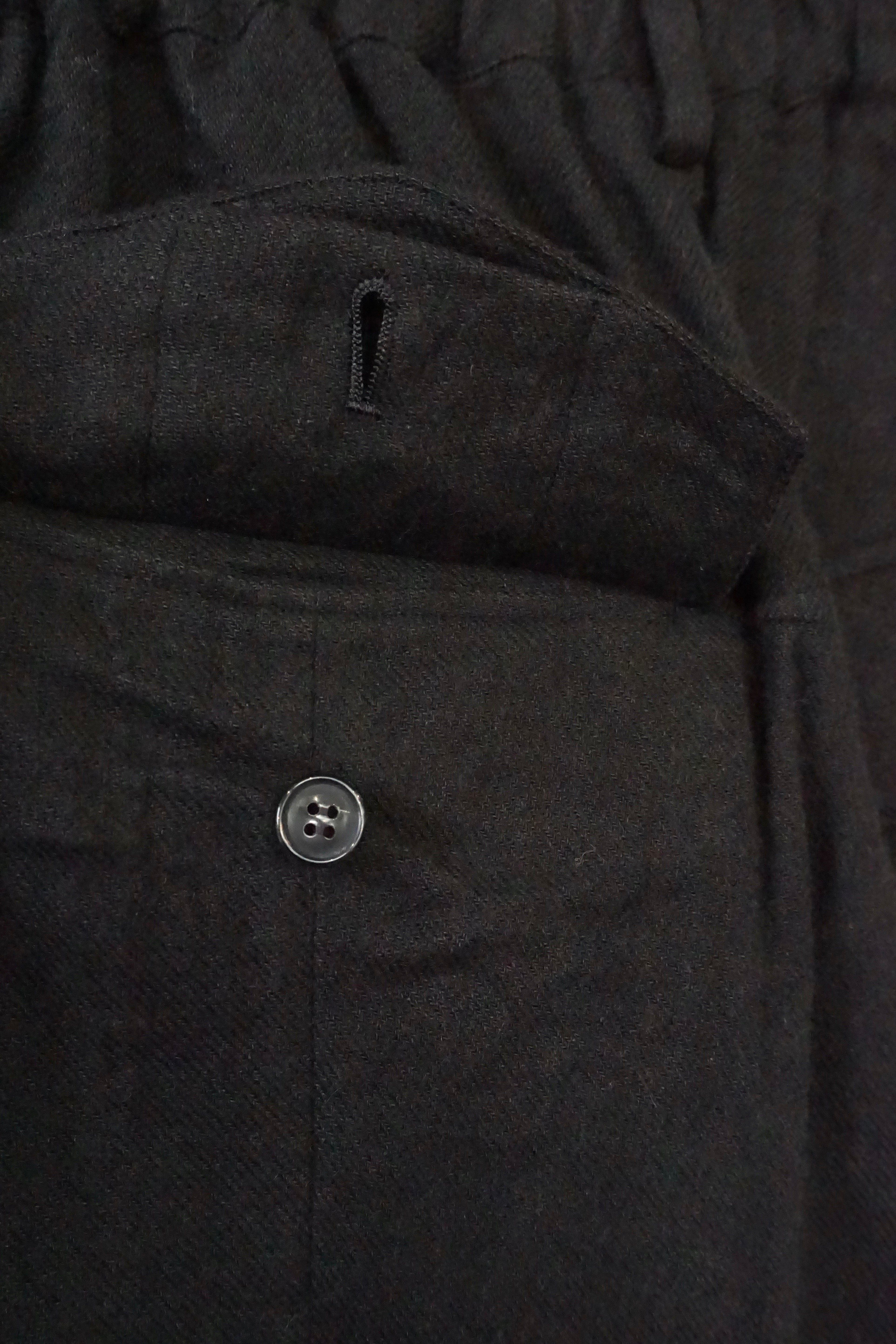 suzuki takayuki / farmer's wide pants（black）