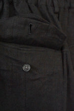 suzuki takayuki / farmer's wide pants（black）