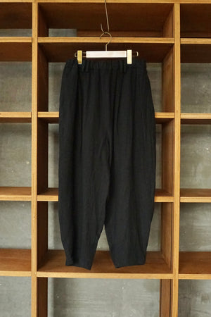 suzuki takayuki / farmer's wide pants（black）