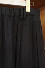 suzuki takayuki / farmer's wide pants（black）