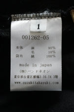 suzuki takayuki / farmer's wide pants（black）
