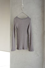 CLOSELY / rib long sleeve