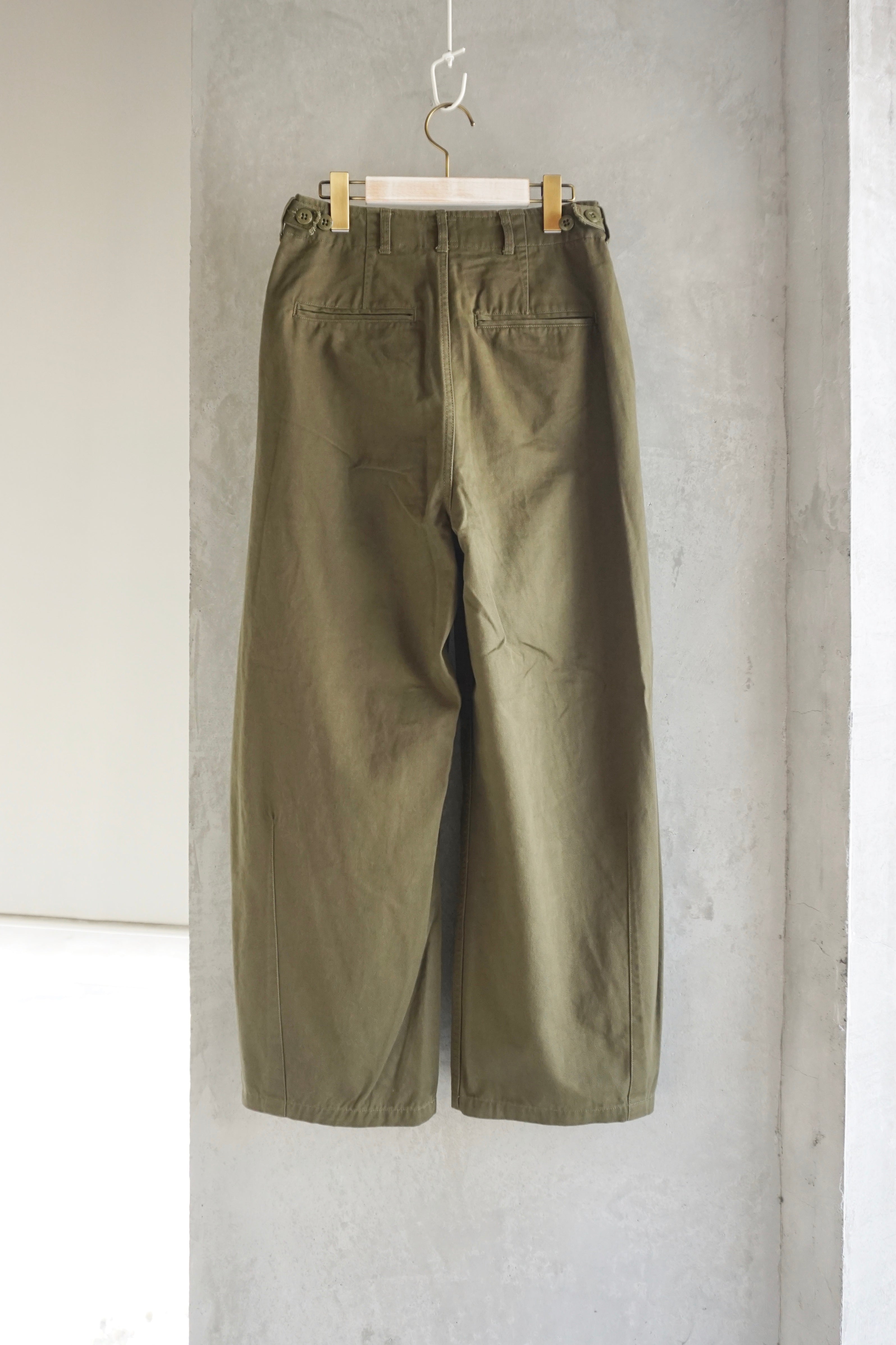 【SALE】KHAKI / TYPE-43 WIDE TROUSERS