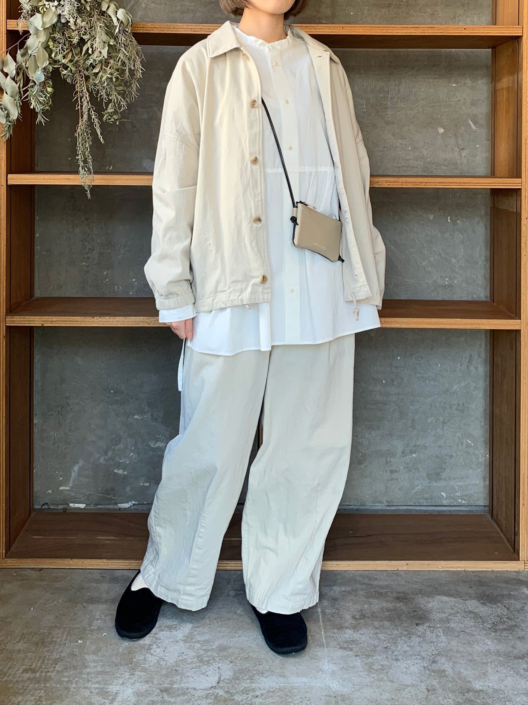 buoy buoy / COACH JACKET（LT.BEIGE）