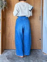 Handwerker / HW wide trousers（Indigo）