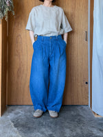 Handwerker / HW wide trousers（Indigo）