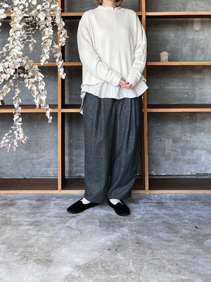 Re arrival!! IKKUNA / fly front shirt