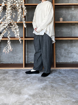 suzuki takayuki /wide-legged pants Ⅲ