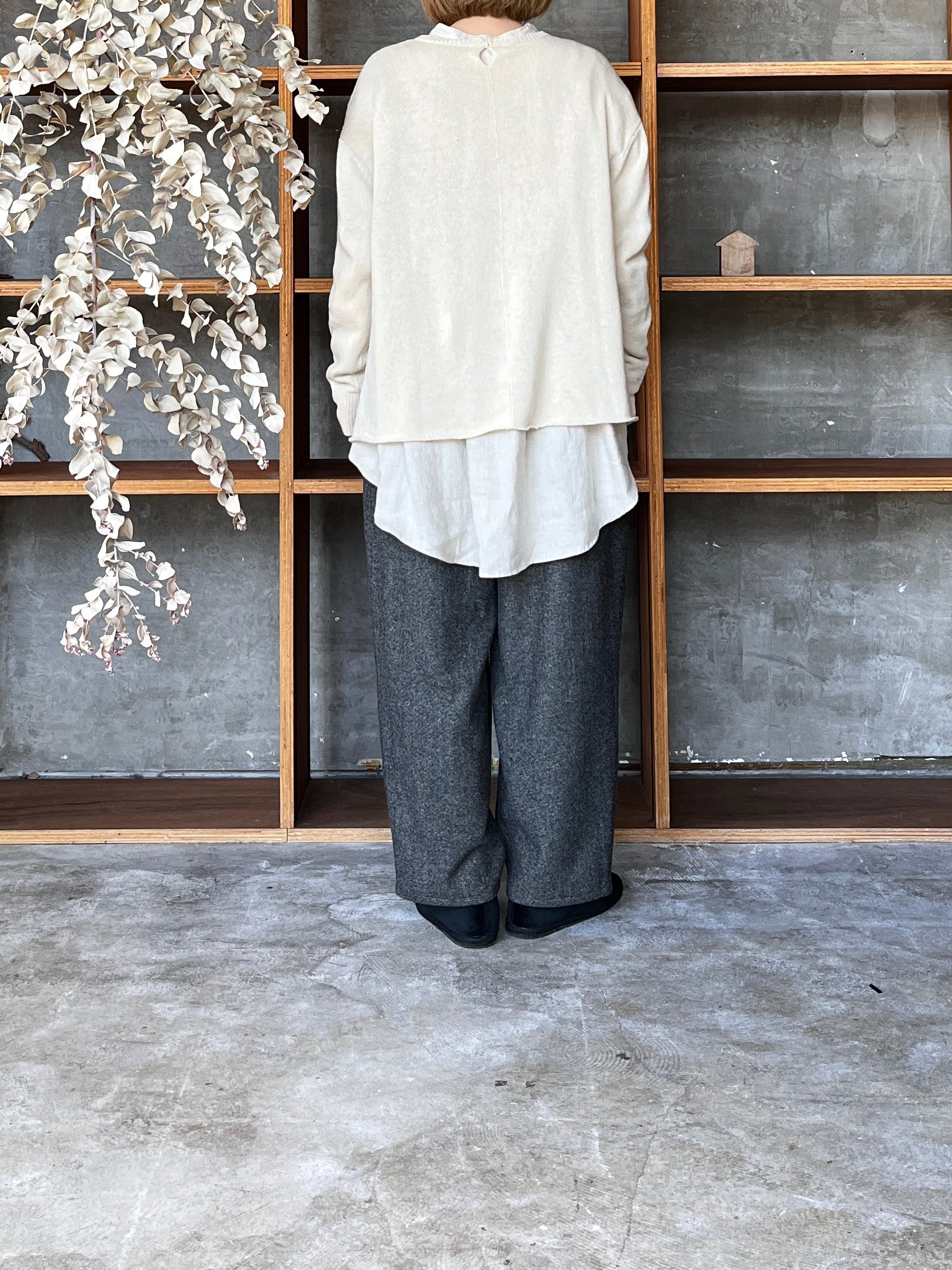 suzuki takayuki /wide-legged pants Ⅲ