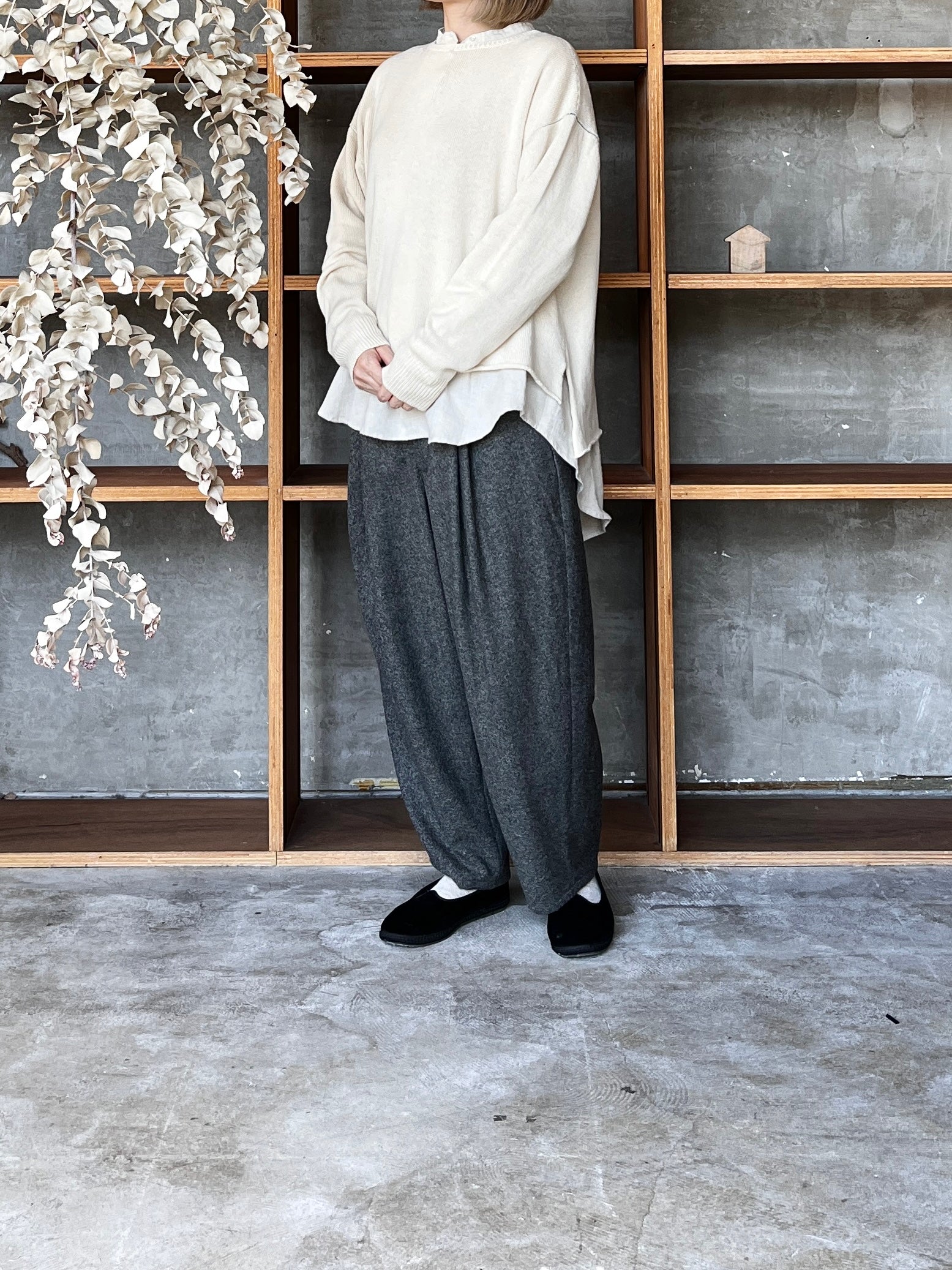 suzuki takayuki /wide-legged pants Ⅲ