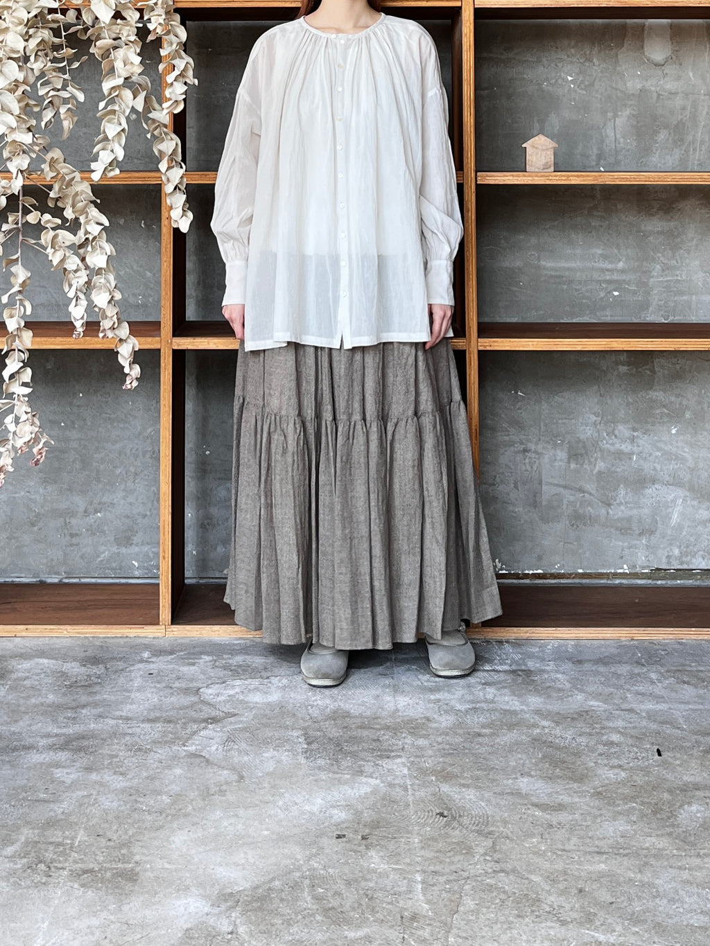 suzuki takayuki / chiffon blouse