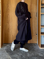 tumugu / コットンモス 2wayワンピース（BLACK）