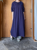 ROBE de PEAU / WRINKLE STRING ONE PIECE (DEEP PURPLE)