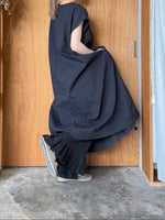 SUSURI / フルッターパンツ（black）