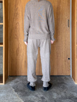 tumugu / ランダムリブニット フリルレギンス（MOLE BROWN）