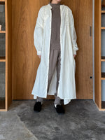 tumugu / ランダムリブニット フリルレギンス（MOLE BROWN）