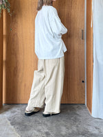 UNIVERSAL SEVEN / アメリカンコットン天竺 ボリュームスリーブPO （グレー）