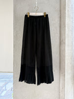 SUSURI / フルッターパンツ（black）