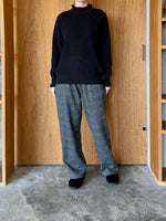 PARIS DE AOUNE / コットンウールジャージー イージーPT（グレンチェック）