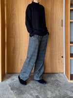 PARIS DE AOUNE / コットンウールジャージー イージーPT（グレンチェック）