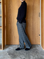 PARIS DE AOUNE / コットンウールジャージー イージーPT（グレンチェック）