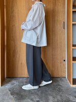 UNIVERSAL TISSU / リヨセルコットン裏毛 イージーバルーンPT（チャコール裏毛）